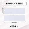 46Pairs Self-adhesive Nylon with Polyester Hook and Loop Tapes DIY-CY0003-66B-2