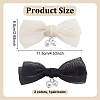 2 Pairs 2 Colors Alloy Shoe Buckle Clips FIND-GO0003-50-2