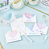 60Pcs 6 Colors Paper Greeting Cards DIY-GF0011-24-3