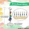 7Pcs Natural & Synthetic Gemstone Pendant Decoration HJEW-CJ00057-8