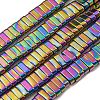 Electroplated Non-magnetic Synthetic Hematite Beads Strands G-C106-B02-10A-1