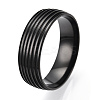 201 Stainless Steel Grooved Finger Ring Settings STAS-WH0047-02EB-2