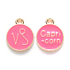 Alloy Enamel Pendants LS-X-ENAM-S124-01B-03E-1
