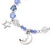 Glass Beaded Bracelets BJEW-JB11610-01-3