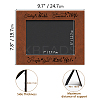 Leather Picture Frame AJEW-WH0320-01P-2