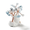 Natural Aquamarine Tree Display Decorations DJEW-E007-01RC-02-3