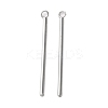 304 Stainless Steel Pendants STAS-L282-005P-03-1