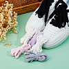 6 Pairs 6 Colors Fiber Shoelaces AJEW-FH0005-98-5