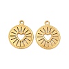Ion Plating(IP) 304 Stainless Steel Pendants STAS-L268-013G-2