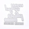 Carbon Steel Cutting Dies Stencils LS-DIY-I083-03P-1