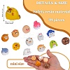 39Pcs 13 Style Cute Resin Animal Figurines Ornament DJEW-SZ0001-11-2