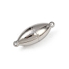 304 Stainless Steel Magnetic Clasps STAS-C127-14P-1