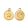 Ion Plating(IP) 304 Stainless Steel Pendants LS-STAS-B032-36G-1
