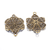 Tibetan Style Alloy Links MLF9353Y-NF-1