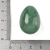 Natural Green Aventurine Egg Shape Display Decorations G-Z094-01K-3