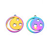 Ion Plating(IP) 201 Stainless Steel Pendants LS-STAS-T063-184M-2