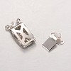 304 Stainless Steel Box Clasps STAS-G140-15P-2