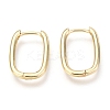 Brass Huggie Hoop Earrings X-EJEW-F245-07G-1