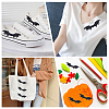 40Pcs Imitation Leather Evil Wings Ornament Accessories DIY-GF0008-82B-5