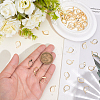 50Pcs Brass Leverback Earring Findings KK-BBC0023-87-3