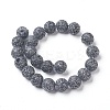 Natural Lava Rock Beads Strands X-G-F592-04A-8mm-2