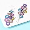 430 Stainless Steel Dangle Earrings EJEW-B157-01C-3
