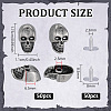 50Pcs Skull Alloy Rivets FIND-PH0062-02AS-2
