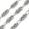 304 Stainless Steel Knot Link Chains CHS-G050-10P-1