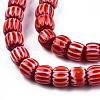 Handmade Lampwork Beads Strands LAMP-N023-003-08-6