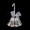 Christmas Transparent Acrylic Big Pendant Decorations LS-HJEW-F017-02-3