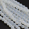 Faceted Bicone Opal Beads Strands EGLA-P017-01-1
