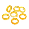 Dyed & Heated Natural Agate Finger Rings for Women RJEW-Z075-02A-1