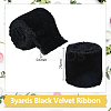 3 Yards Single Face Velvet Ribbon SENE-WH0003-15C-2