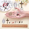 DIY Rosary Bead Necklace Bracelet Making Kit DIY-SZ0009-59-2