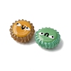 Fuuny Baking Paint Glass Enamel Beads LAMP-Q045-01G-4