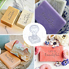 Clear Acrylic Soap Stamps DIY-WH0446-005-3