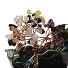 Gemstone Chips Tree Decorations AJEW-P120-A02-4