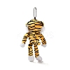 Cartoon PP Cotton Plush Simulation Soft Stuffed Animal Toy Tiger Pendants Decorations LS-HJEW-K043-07-4