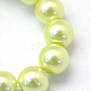 Baking Paint Glass Pearl Round Bead Strands HY-Q003-10mm-46-3