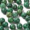 100Pcs 8mm Natural African Jade Bead Round Beads DIY-LS0002-46-4