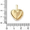 Brass Micro Pave Cubic Zirconia Openable Pendants KK-Z143-04G-03-3
