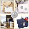 34 Sheets Silver Foil Embossed PET Picture Sticker DIY-WH0528-023-4