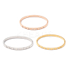 Clear Cubic Zirconia Bangle STAS-P303-02-1
