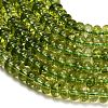 Dyed Imitation Gemstone Glass Beads Strands GL-Z001-03A-15-2