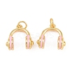 Brass Pendants KK-P353-22G-4