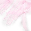 Heart Woven Web/Net with Feather Hanging Ornaments HJEW-G025-12A-3