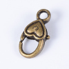 Tibetan Style Alloy Lobster Claw Clasps LS-TIBE-T002-20AB-NR-2