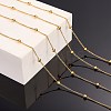 304 Stainless Steel Satellite Chain Necklaces for Women NJEW-SW00052-4