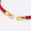 Nylon Cord Bracelet Making KK-G313-02G-3