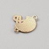 Zinc Alloy Enamel Sport Connector Charms FIND-CJC0437-009B-10-2